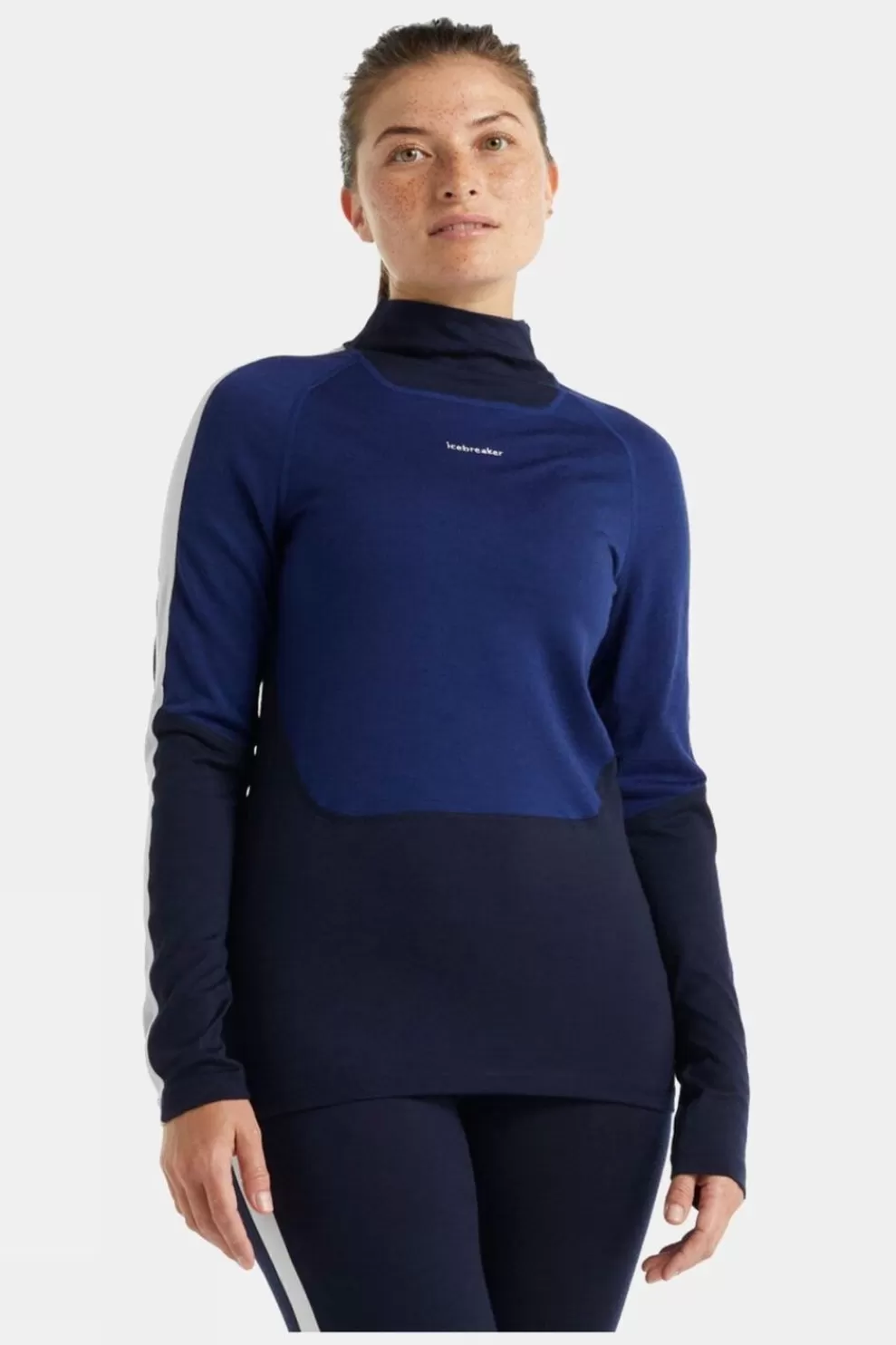 Icebreaker Womens 200 Sonebula Long Sleeve High Neck Top<Women Base Layer Tops