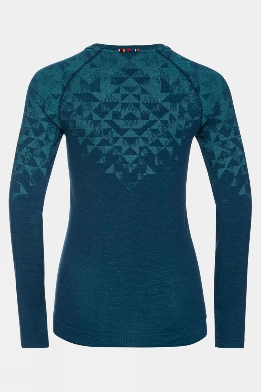 Odlo Womens Kinship Performance Wool Warm Long Sleeve Baselayer Top<Women Base Layer Tops
