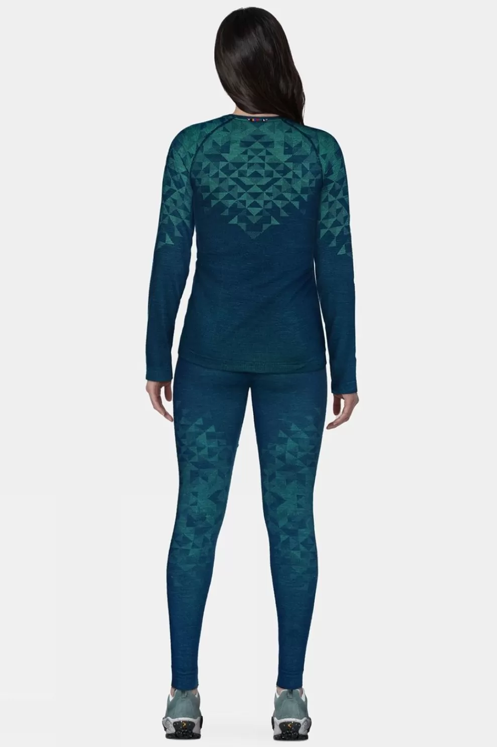 Odlo Womens Kinship Performance Wool Warm Long Sleeve Baselayer Top<Women Base Layer Tops