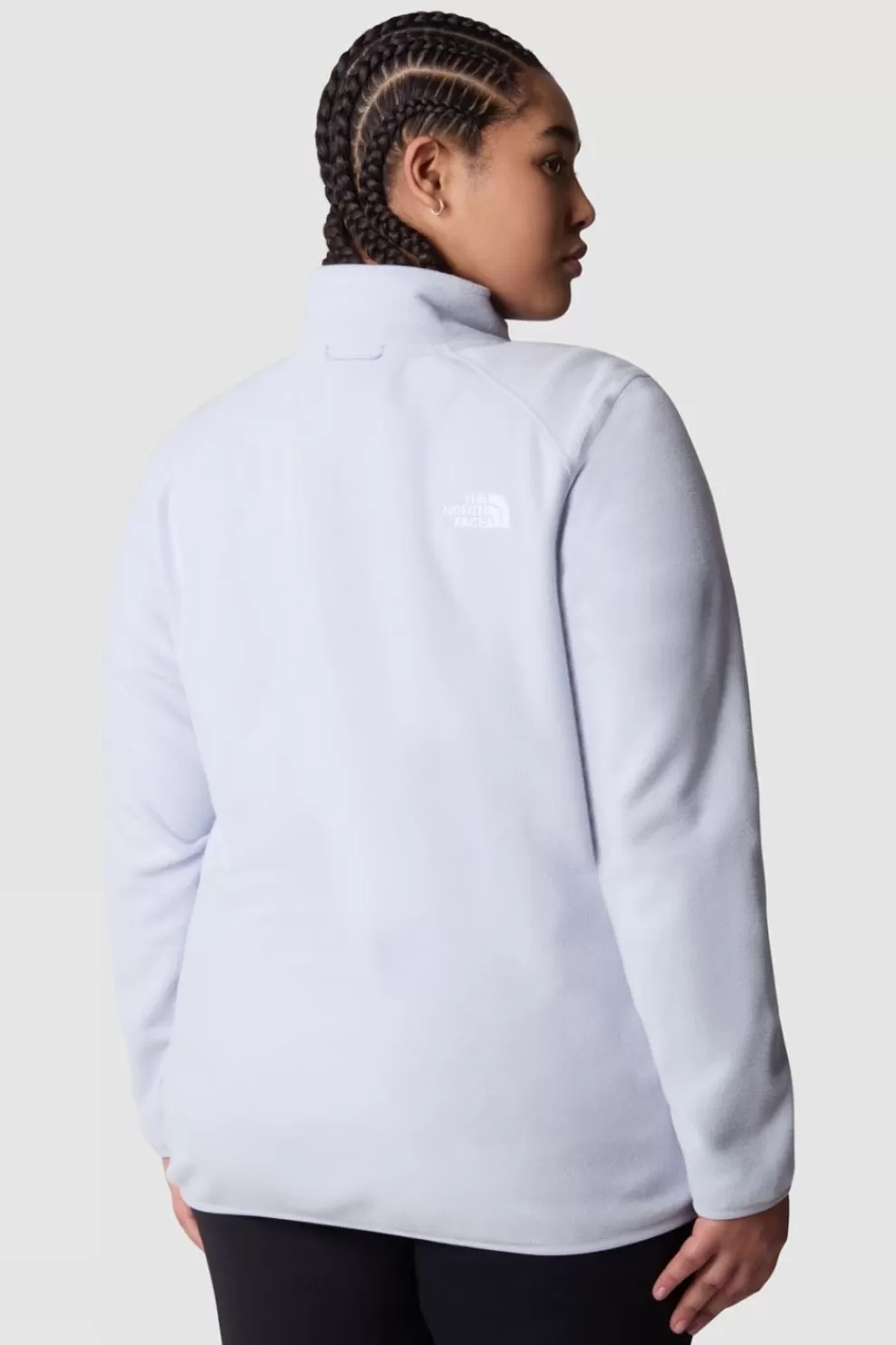 The North Face Womens Plus Size 100 Glacier Full Zip Fleece<Women Fleeces + Mid-Layers