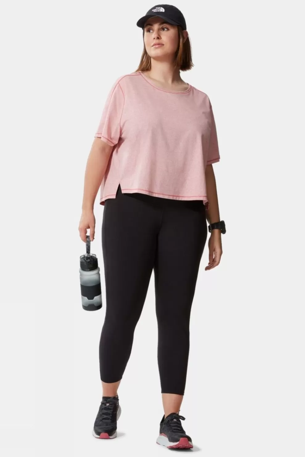 The North Face Womens Plus Size Ecoactive Dune Sky 7/8 Leggings<Women Shorts
