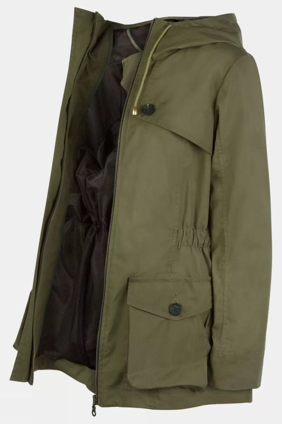 Troy London Womens Wax Parka Jacket<Women Casual Jackets